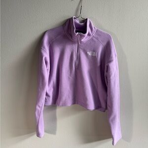 The North Face Women's Pink Quarter-Zip Top